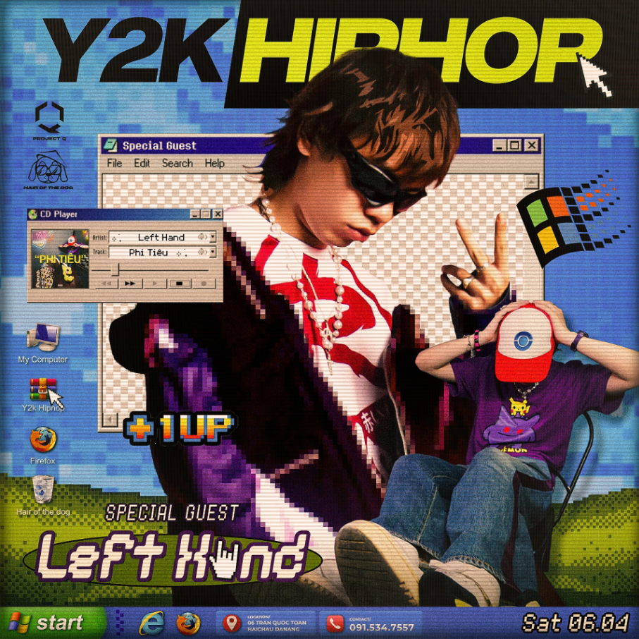 Y2K-HIPHOP poster by Quang Minh Dinh